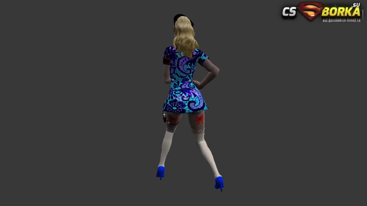 Женская модель Nurse Retextured для CS 1.6 для CS 1.6