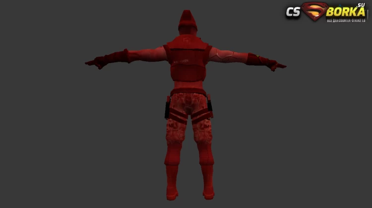 Мужская модель Bio Soldier для CS 1.6 для CS 1.6
