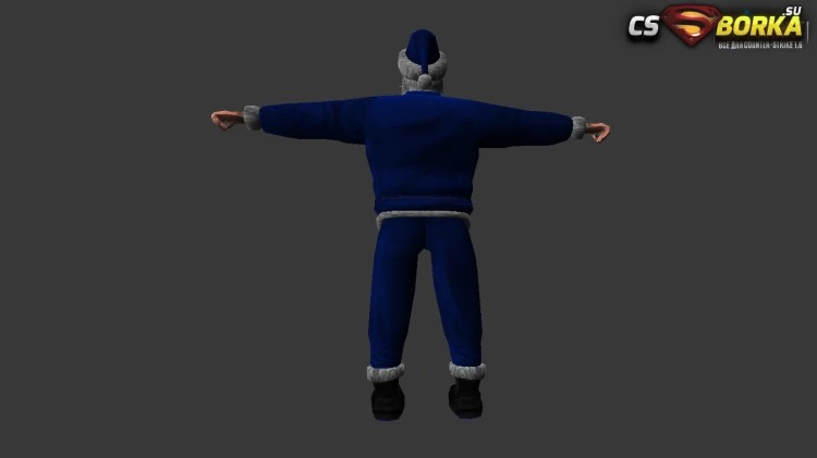 Мужская модель Fat Santa для CS 1.6 для CS 1.6