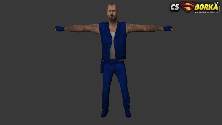 Мужская модель Francis L4D для CS 1.6 для CS 1.6