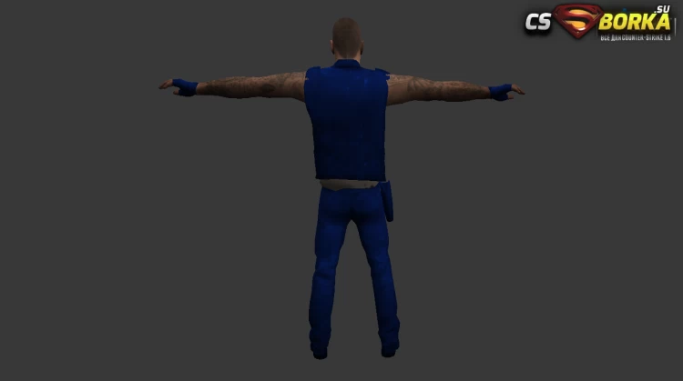 Мужская модель Francis L4D для CS 1.6 для CS 1.6