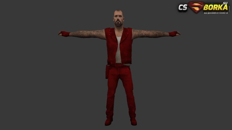 Мужская модель Francis L4D для CS 1.6 для CS 1.6