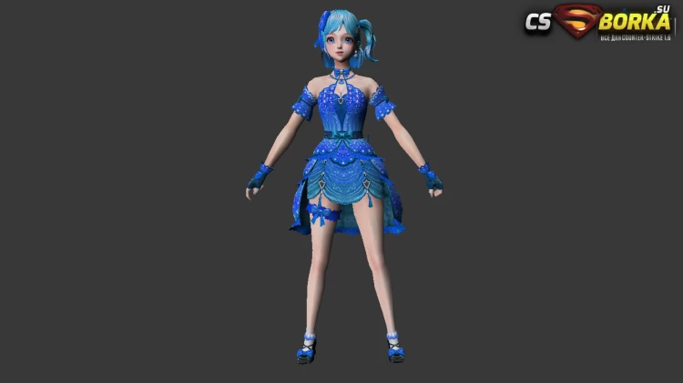 Женская модель Idol Shiho для CS 1.6 для CS 1.6