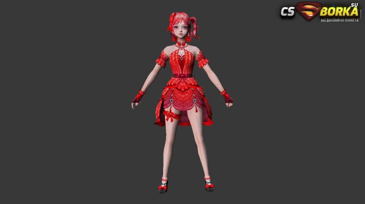 Женская модель Idol Shiho для CS 1.6 для CS 1.6