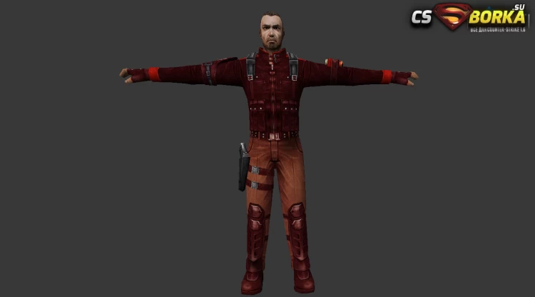 Мужская модель Hero Man для CS 1.6 для CS 1.6