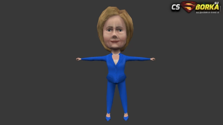 Женская модель Hillary Clinton для CS 1.6 для CS 1.6