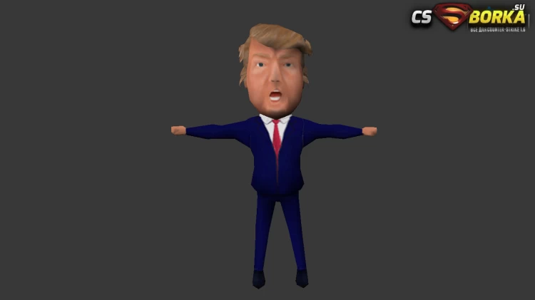 Мужская модель Donald Trump для CS 1.6 для CS 1.6