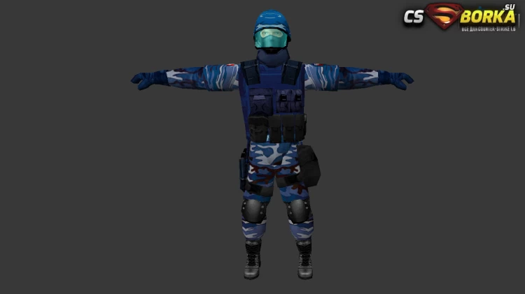 Мужская модель Camo для CS 1.6 для CS 1.6