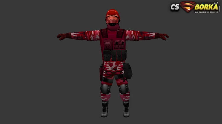 Мужская модель Camo для CS 1.6 для CS 1.6