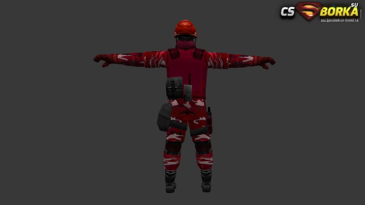 Мужская модель Camo для CS 1.6 для CS 1.6
