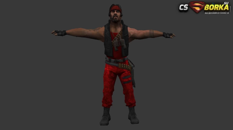 Мужская модель Crasswater The Forgotten для CS 1.6 для CS 1.6