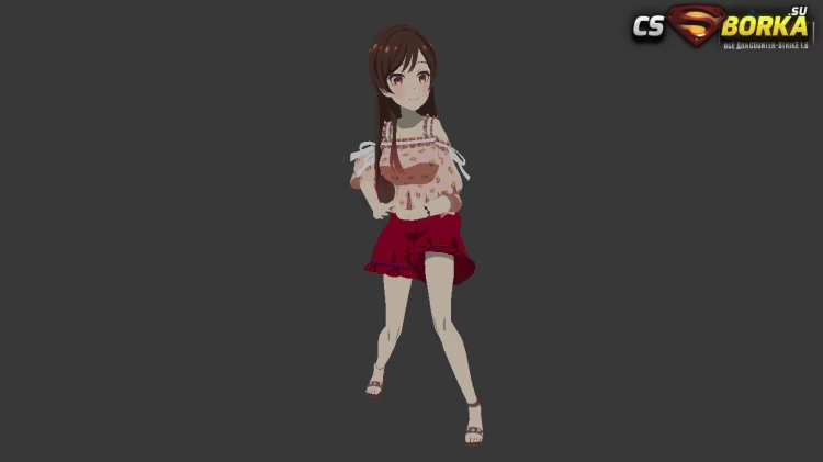 Женская модель Chizuru Ichinose для CS 1.6 для CS 1.6