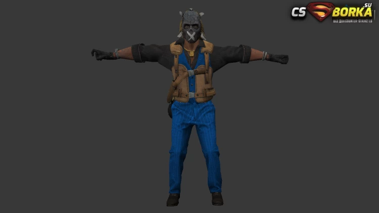 Мужская модель Sir Bloody Silent для CS 1.6 для CS 1.6