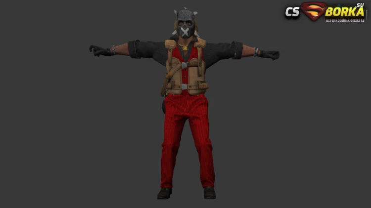 Мужская модель Sir Bloody Silent для CS 1.6 для CS 1.6