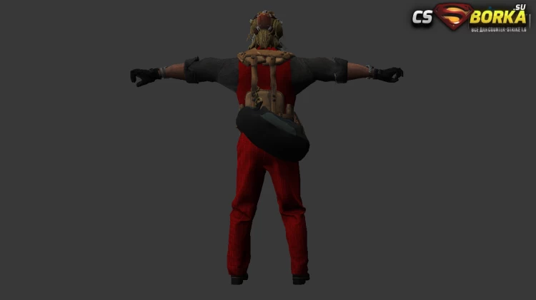 Мужская модель Sir Bloody Silent для CS 1.6 для CS 1.6