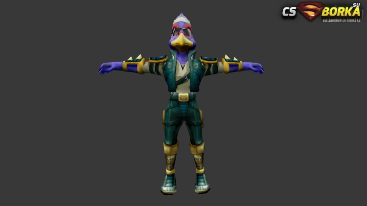 Мужская модель Star Fox для CS 1.6 для CS 1.6