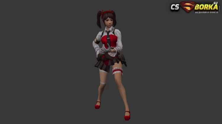 Женская модель Yuri Retextured для CS 1.6 для CS 1.6