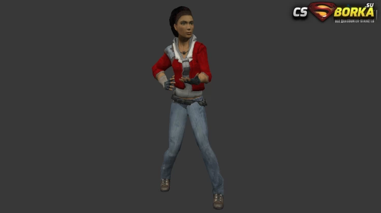 Женская модель Alyx HL2 для CS 1.6 для CS 1.6