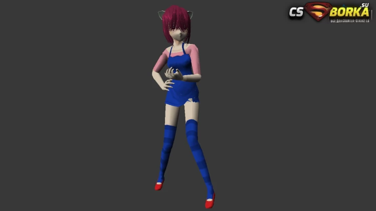 Женская модель Lucy для CS 1.6 для CS 1.6