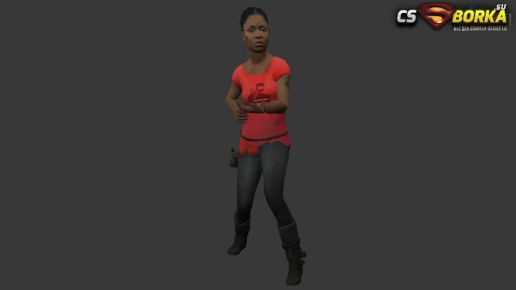 Женская модель Rochelle L4D2 для CS 1.6 для CS 1.6