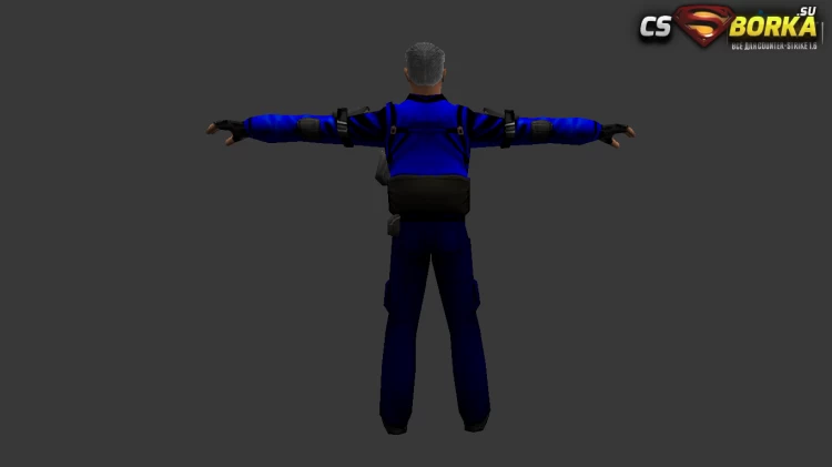 Мужская модель Trevor (united) для CS 1.6 для CS 1.6