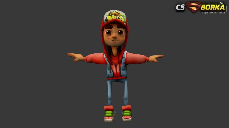 Мужская модель Subway Surf (united) для CS 1.6 для CS 1.6