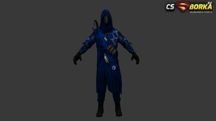 Мужская модель Fury Ghost Man (united) для CS 1.6 для CS 1.6