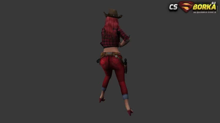 Женская модель Cowgirl (united) для CS 1.6 для CS 1.6