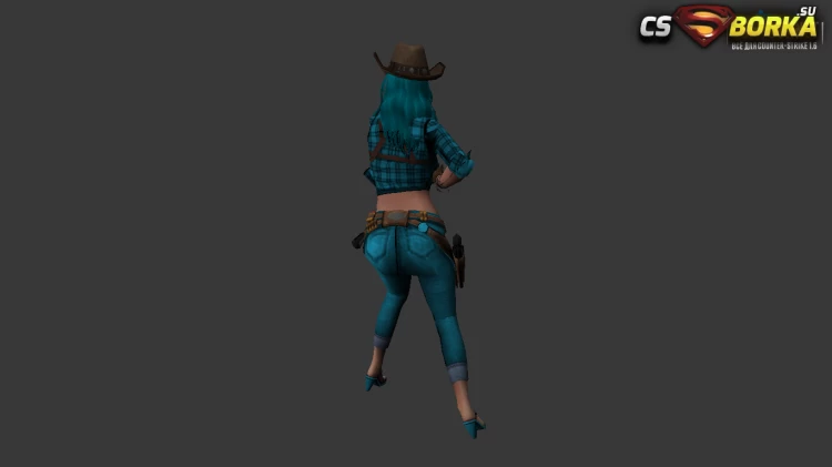 Женская модель Cowgirl (united) для CS 1.6 для CS 1.6