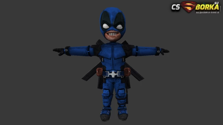 Мужская модель Deadpool mini (united) для CS 1.6 для CS 1.6