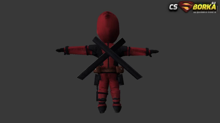 Мужская модель Deadpool mini (united) для CS 1.6 для CS 1.6