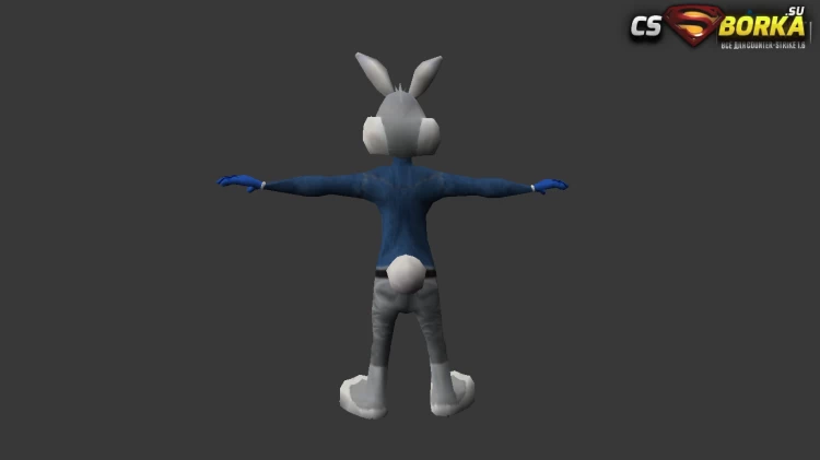 Мужская модель Bugs Bunny (united) для CS 1.6 для CS 1.6