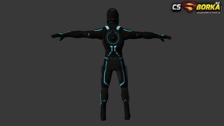 Мужская модель Tron (united) для CS 1.6 для CS 1.6