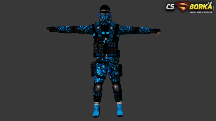Мужская модель VIP (united) для CS 1.6 для CS 1.6
