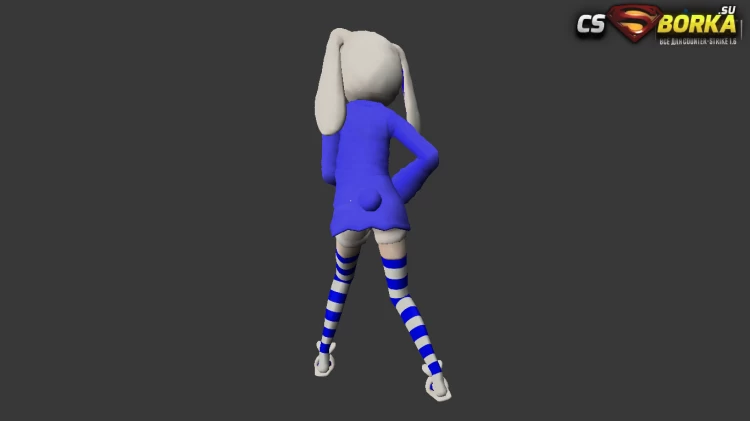 Женская модель Miku Rabbit (united) для CS 1.6 для CS 1.6