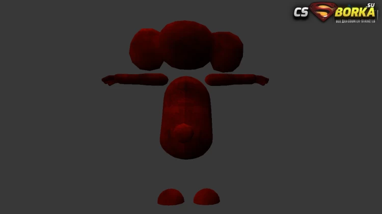 Мужская модель Чебурашка (ct,tt+united) для CS 1.6 для CS 1.6