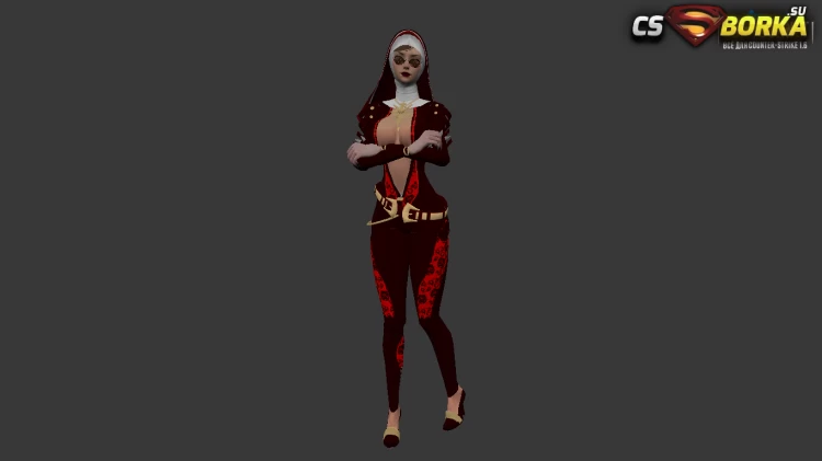 Женская модель Монашка (united) для CS 1.6 для CS 1.6