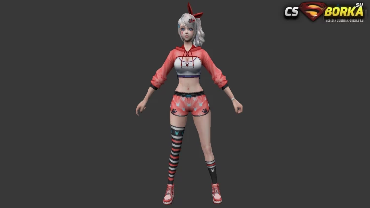 Женская модель Rabbit Mirage (ct,tt+united) для CS 1.6 для CS 1.6