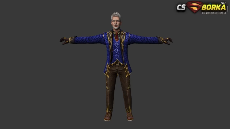Мужская модель David Black Retextured (ct,tt+united) для CS 1.6 для CS 1.6