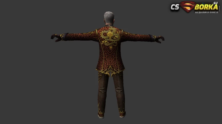 Мужская модель David Black Retextured (ct,tt+united) для CS 1.6 для CS 1.6