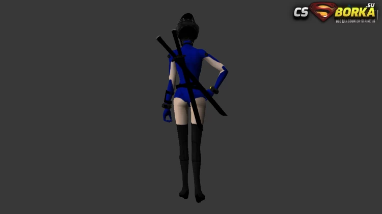 Женская модель Biohazard Girl (ct,tt+united) для CS 1.6 для CS 1.6