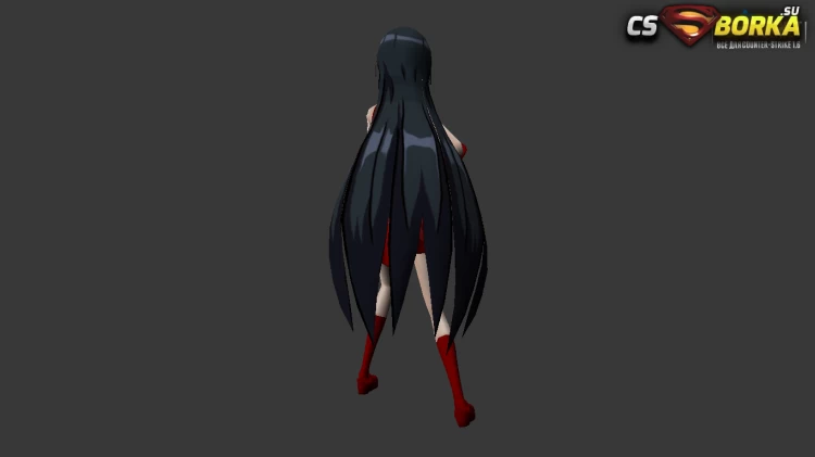Женская модель Anime Girl (ct,tt+united) для CS 1.6 для CS 1.6