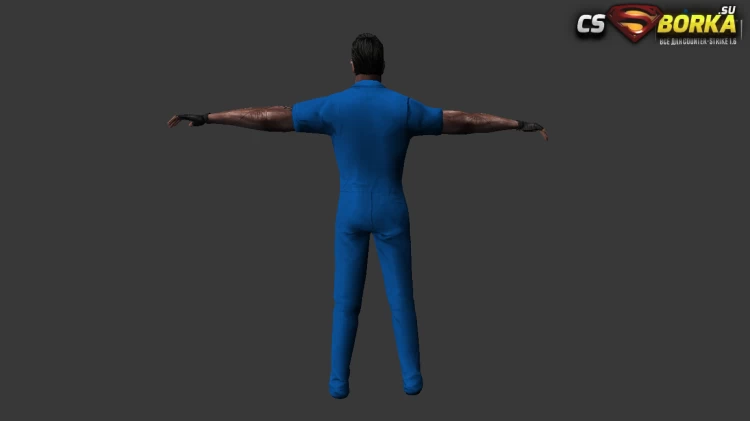 Мужская модель Заключенный (ct,tt+united) для CS 1.6 для CS 1.6