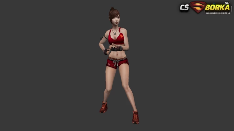 Женская модель Спортсменка (ct,tt+united) для CS 1.6 для CS 1.6