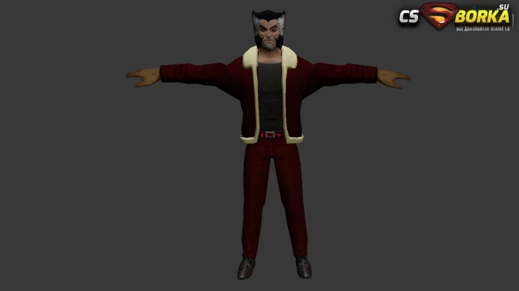 Мужская модель Wolverine (united) для CS 1.6 для CS 1.6