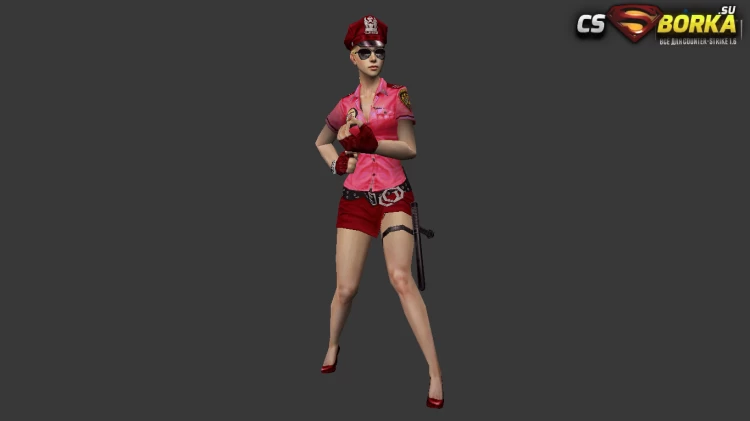 Женская модель Policegirl для CS 1.6 для CS 1.6