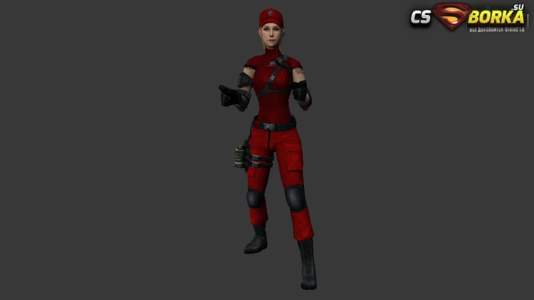 Женская модель Security Girl для CS 1.6 для CS 1.6