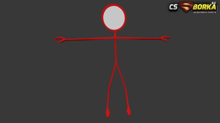 Мужская модель Stickman для CS 1.6 для CS 1.6