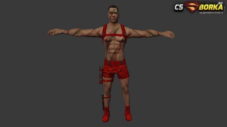 Мужская модель Wild Soldier для CS 1.6 для CS 1.6