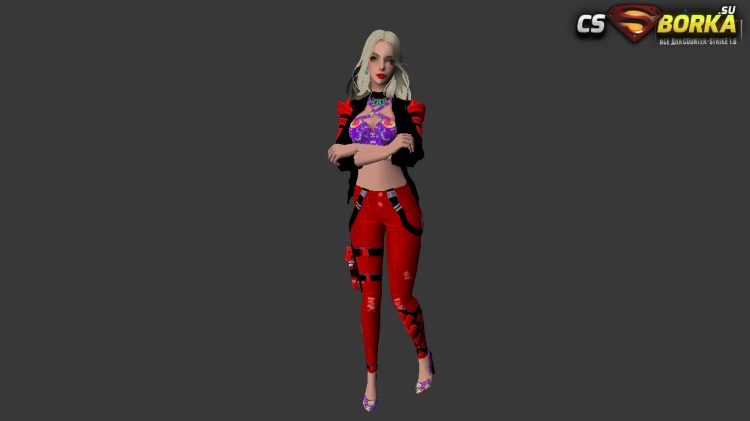 Женская модель Виктория Retextured (ct,tt+united) для CS 1.6 для CS 1.6